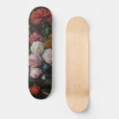 Skateboard Floral Moody foncé (Recto)