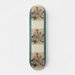 Skateboard Floral : Patinage Vintage