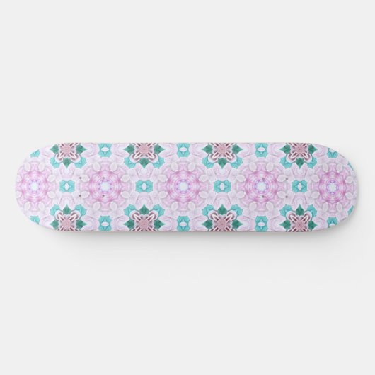 SKATEBOARD FLORAL ROSE (Horz)