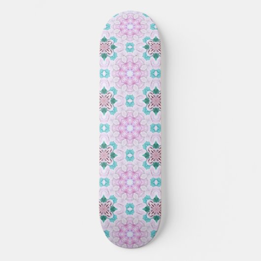 SKATEBOARD FLORAL ROSE (Recto)