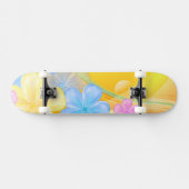 Skateboard-Floral Skateboard (Horizontaal)