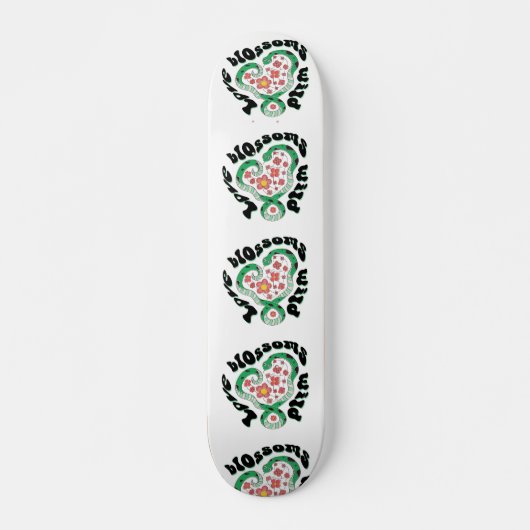 Skateboard Floral Snake: love blossoms wild (Devant)