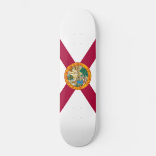 Skateboard Florida State Flag