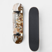 Skateboard Flotte d'invasion Viking (Devant)