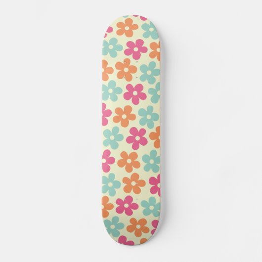 Skateboard Flower Power (Recto)