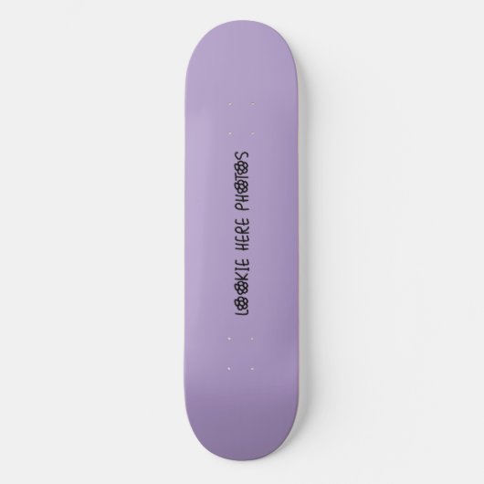 Skateboard Flower Power (Recto)