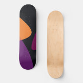 Skateboard Fluide Coloré (Recto)