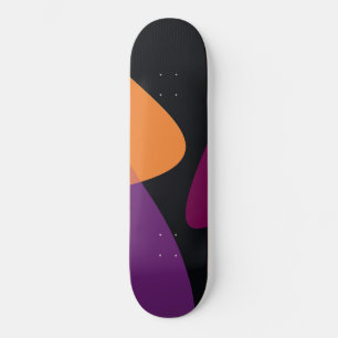 Skateboard Fluide Coloré