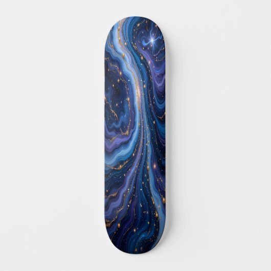 Skateboard Flux de marbre galactique Edition 4 (Recto)