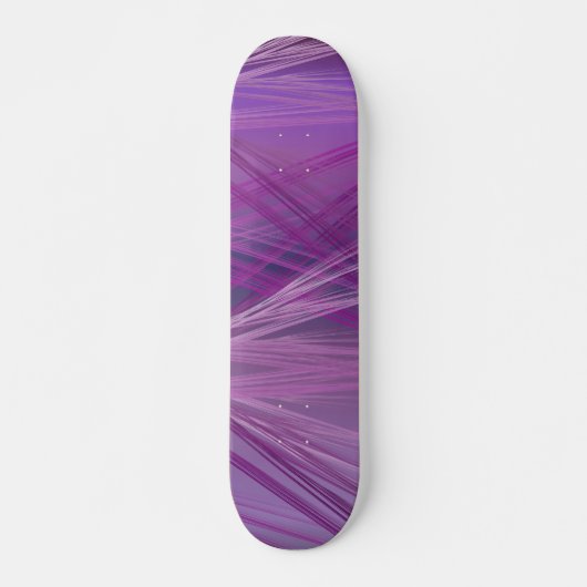 Skateboard Flux violets (Devant)