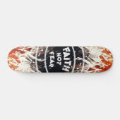 SKATEBOARD FOI ET NON PEUR (Horz)