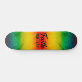 Skateboard Foi pas peur (Horz)
