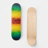 Skateboard Foi pas peur (Recto)