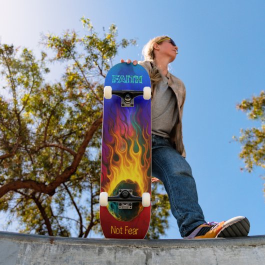Skateboard Foi pas peur (Extérieur 1)