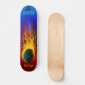 Skateboard Foi pas peur (Recto)