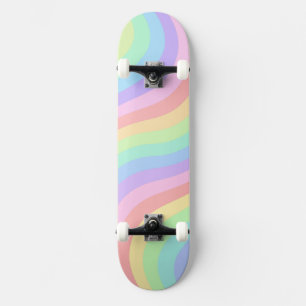 Skateboard Fond d'écran arc-en-ciel esthétique mignon