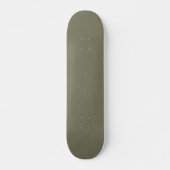 Skateboard Fond texturé vert olive calme et simple (Devant)