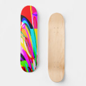 Skateboard Fontaine couleur (Recto)