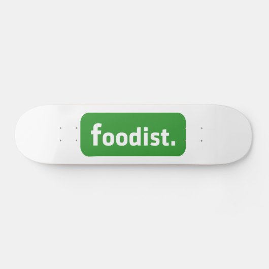 Skateboard Foodiste. (Horz)