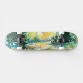 Skateboard Forêt (Horz)