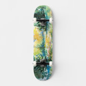Skateboard Forêt (Recto)