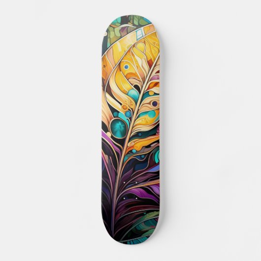 Skateboard Forêt lunaire (Recto)