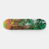 Skateboard Forêt mixte d'automne (Horz)