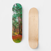 Skateboard Forêt mixte d'automne (Recto)