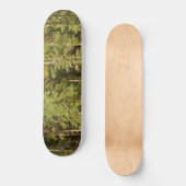 Skateboard Forêt russe (Paysage rustique) (Bois vert) (Recto)