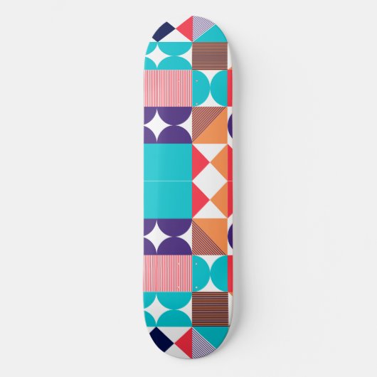 Skateboard Forme géométrique (Recto)