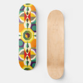 Skateboard Forme multicolore 1 (Recto)