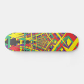 Skateboard Formes Abstraites (Horz)