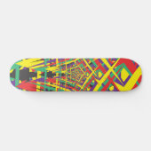 Skateboard Formes Abstraites (Horz)