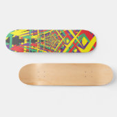 Skateboard Formes Abstraites (Horz)