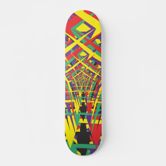 Skateboard Formes Abstraites (Devant)
