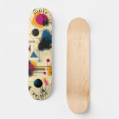 Skateboard Formes Abstraites et dynamiques géométriques conte (Recto)