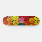 Skateboard Formes Abstraites très Cool (Horz)