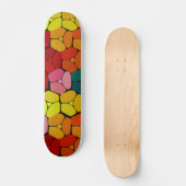 Skateboard Formes Abstraites très Cool (Recto)