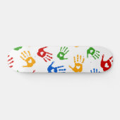 Skateboard Formes Abstraites très Cool (Horz)
