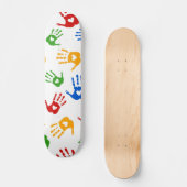 Skateboard Formes Abstraites très Cool (Recto)
