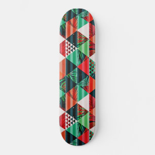 Skateboard Formes asymétriques avec beaucoup de couleur et de