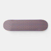 Skateboard Formes colorées Abstraites (Horz)