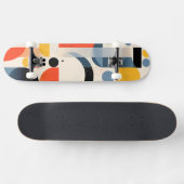 Skateboard Formes colorées variées (Horz)