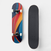 Skateboard Formes et points (Recto)