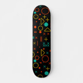 Skateboard Formes géométriques (Devant)