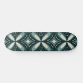 Skateboard formes vertes rétro (Horz)