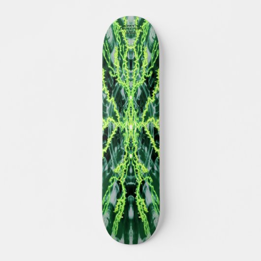 SKATEBOARD FOUDRE VERTE (Devant)