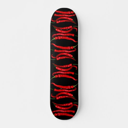 Skateboard Four Red Chilies (Devant)
