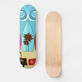 Skateboard Fourgons hippies surfants sans valeur de plage de (Recto)