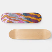 Skateboard Fourrure animale d'art 4 (Horz)